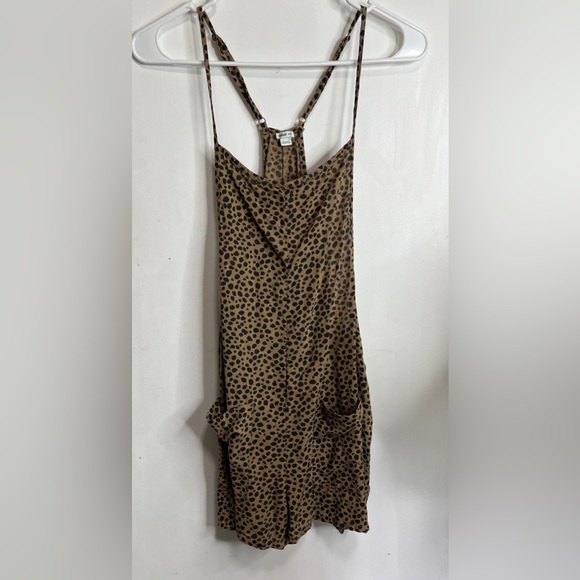 aerie Pants - Aerie Leopard Print Romper